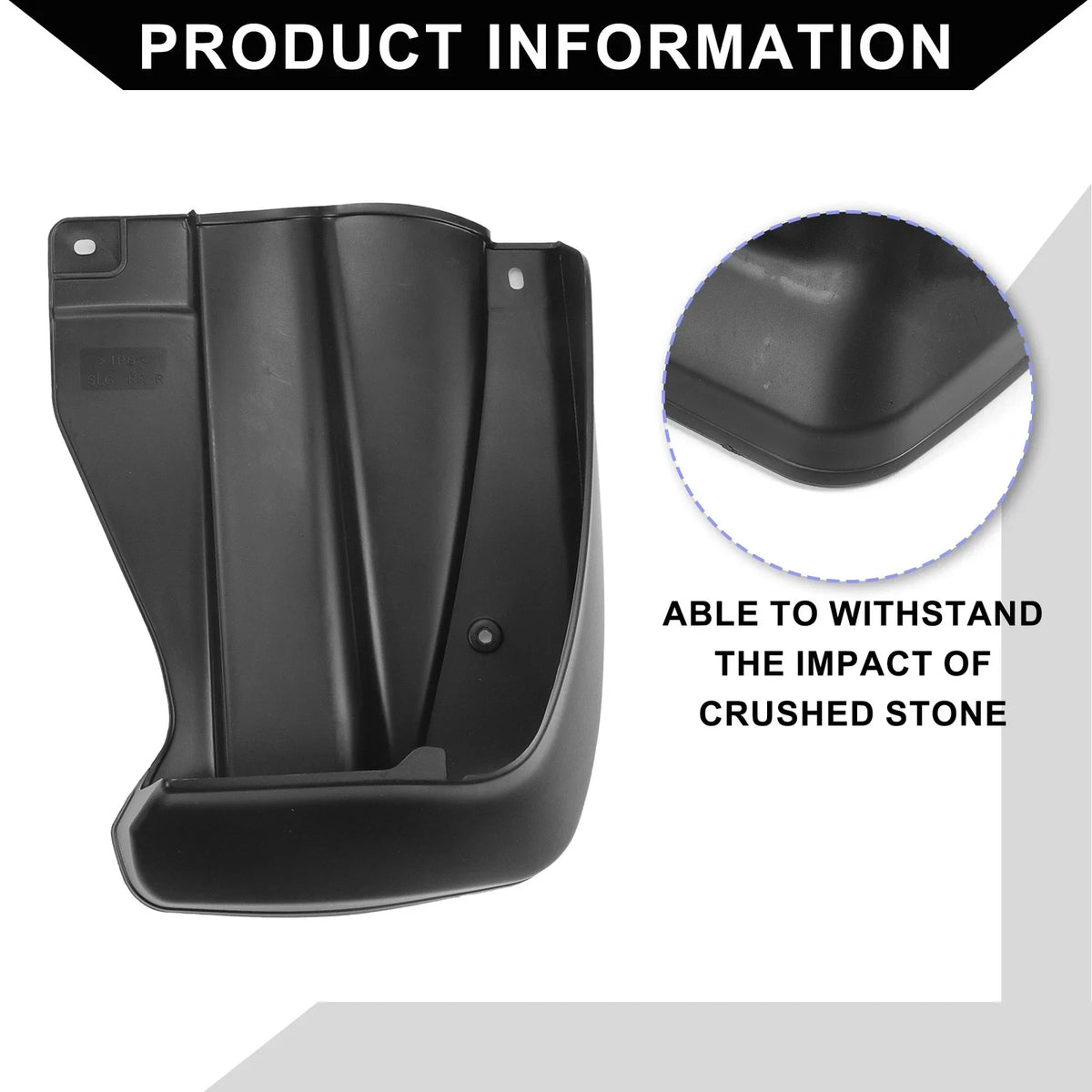 Set of 2 Front & Rear Mud Flap Splash Guards for Honda Odyssey (2009–2013)