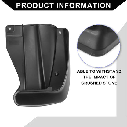 Set of 2 Front & Rear Mud Flap Splash Guards for Honda Odyssey (2009–2013)