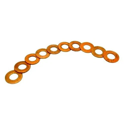 Fuel Injector Copper Washers (x10) for Massey Ferguson Tractors