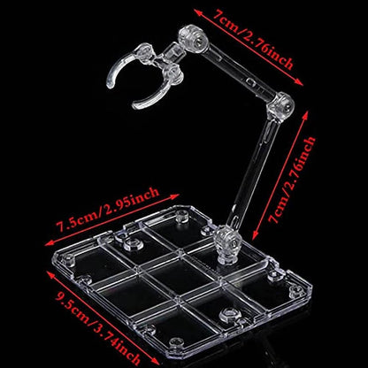 24Pc Adjustable Action Figure Display Holder Base Support Stand