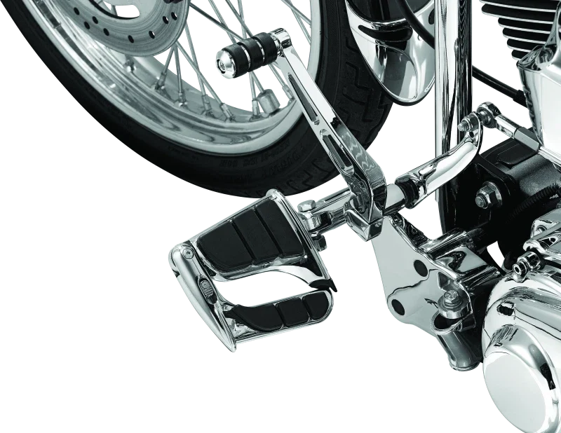 Kuryakyn Swingwing Peg with Male Mount Adapter Chrome for Cruiser Bikes