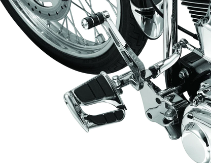 Kuryakyn Swingwing Peg with Male Mount Adapter Chrome for Cruiser Bikes