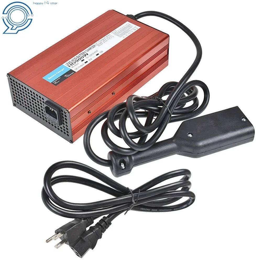 36V Golf Cart Battery Charger for EZGO TXT (Fits "D" Style Plug)