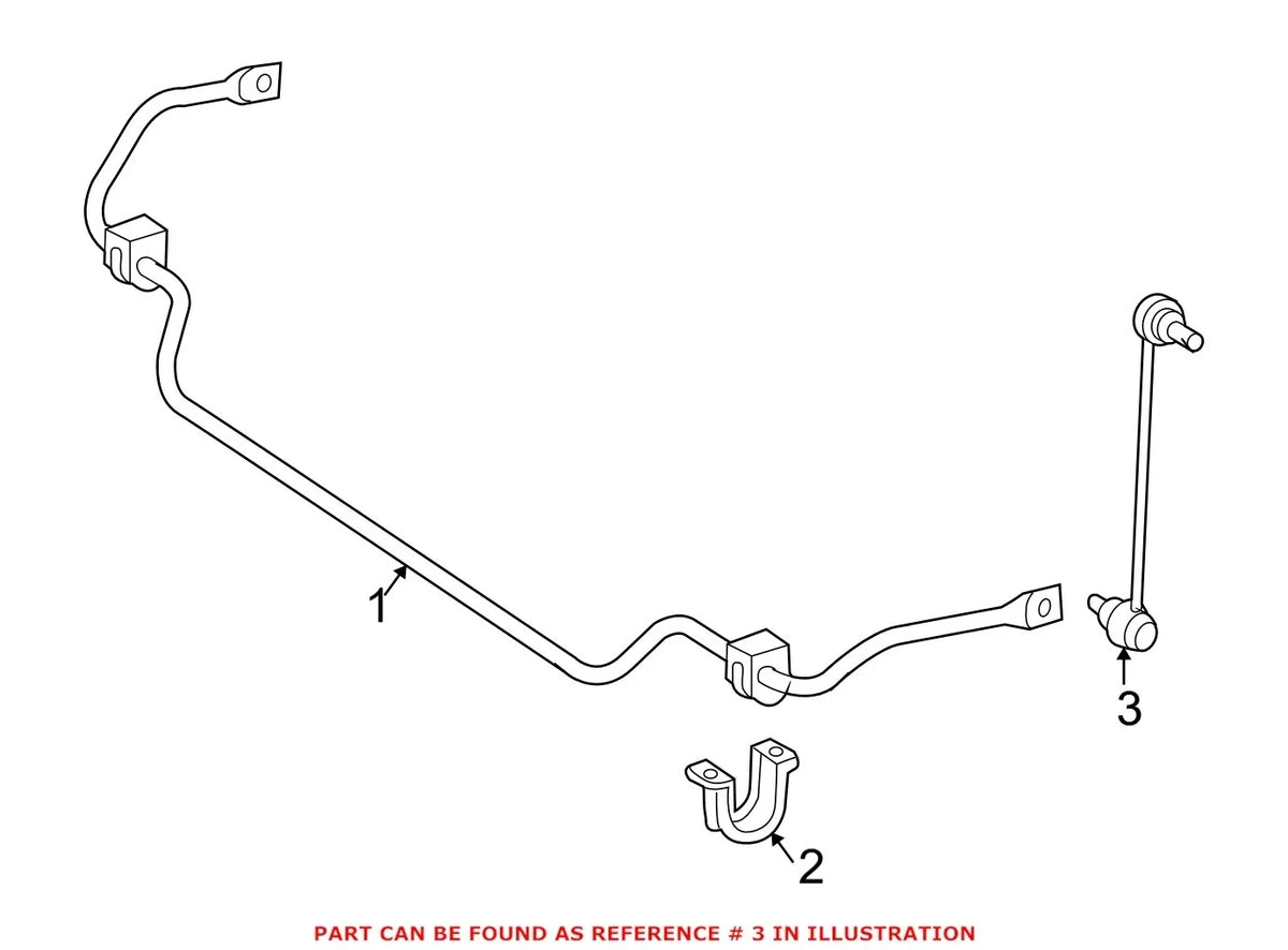 Front Suspension Stabilizer Bar Link Kit 1713230017 for Mercedes-Benz