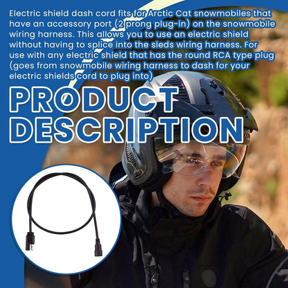 G999243 Electric Heated Power Adaptor Cord Kit for Arctic Cat GM38S