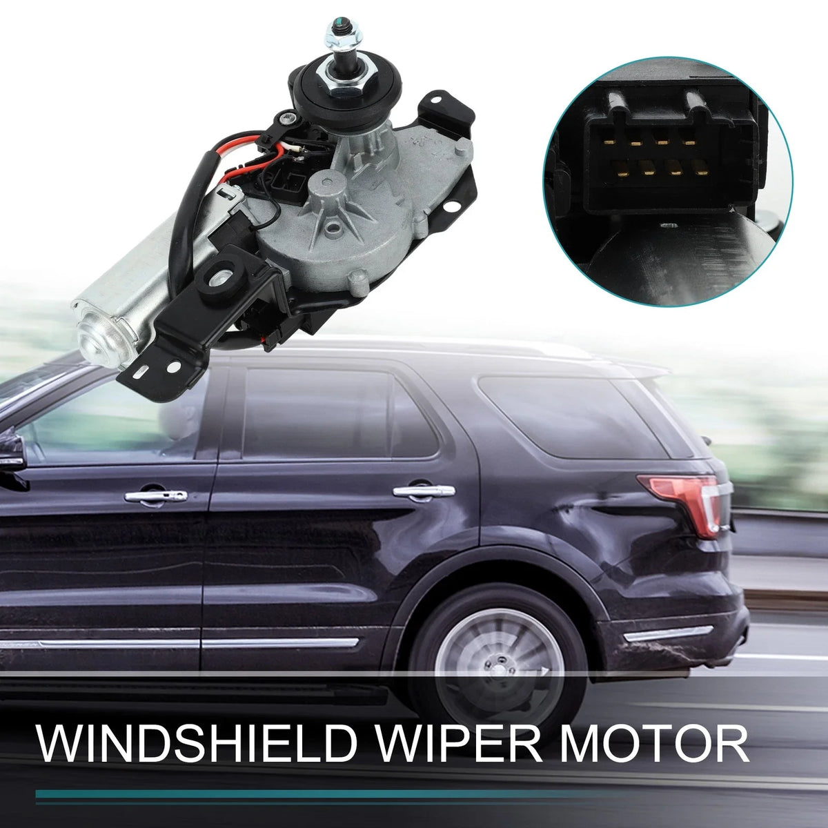 Rear Windshield Wiper Motor for Ford Explorer (2006–2010) No. 6L2Z17508AB/7L2Z17508AA