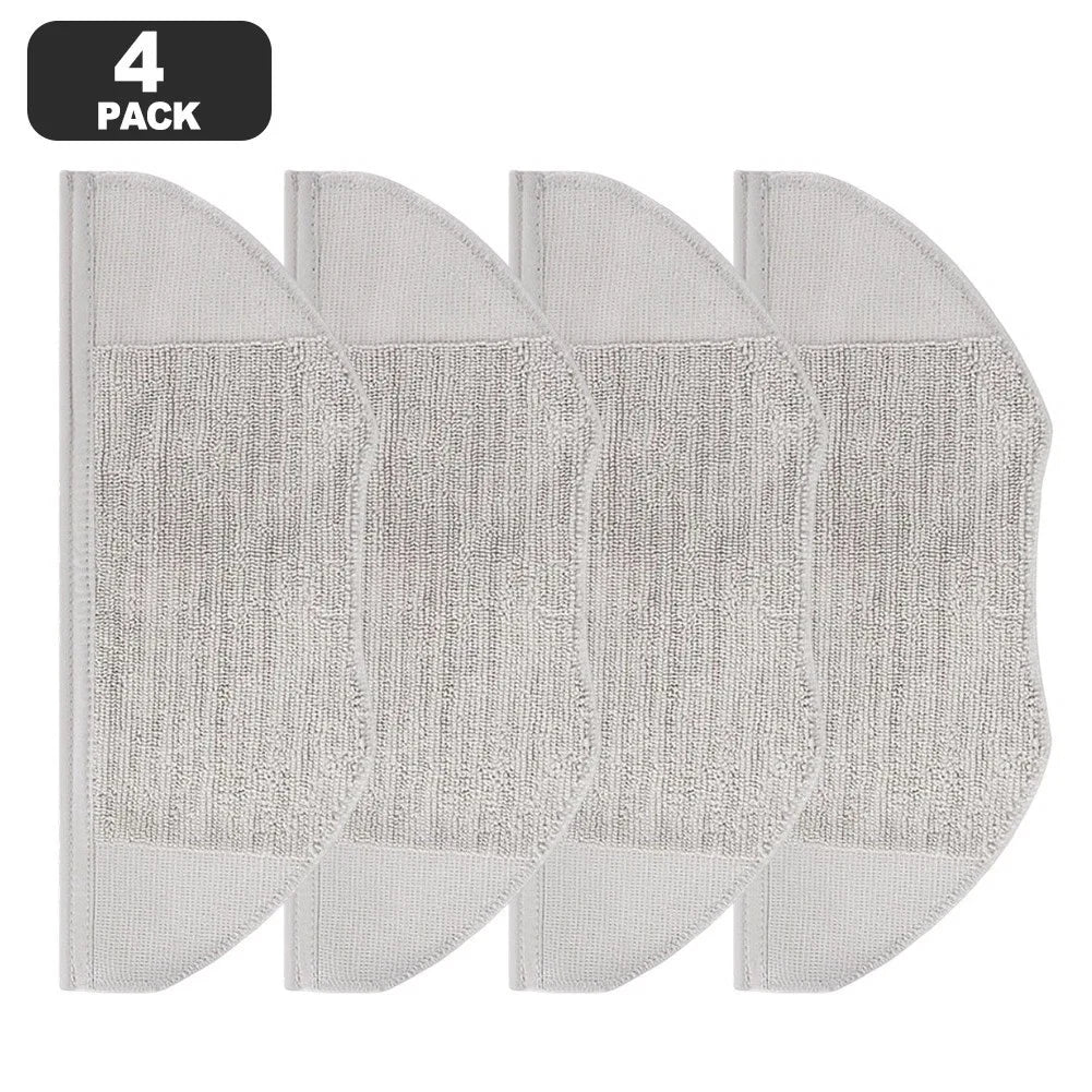 Set of 4 Mop Cloths for Xiaomi Robot Vacuum S40 OV81
