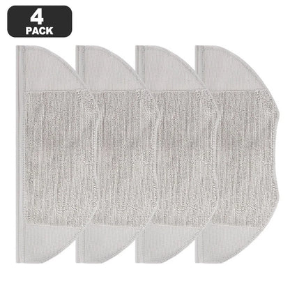 Set of 4 Mop Cloths for Xiaomi Robot Vacuum S40 OV81