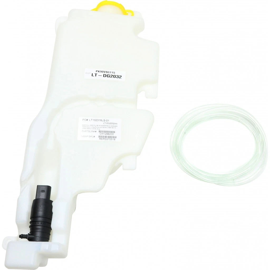 Windshield Washer Reservoir for Ram 1500/2500/3500 (2011–2018) LLX-CH1288200-CL360A72, CH1288200