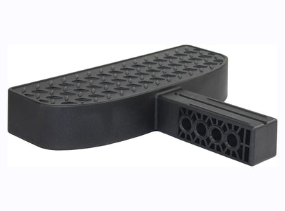 Hitch Mount Bump Step for 2-Inch Receiver, Anti-Slip Platform, Reflectors