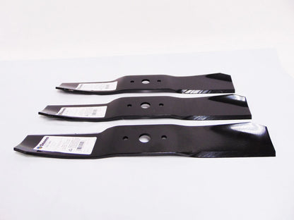 Set of 3 Mulching Blades for Lawn Mower