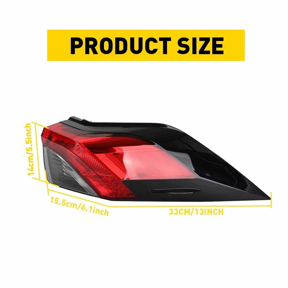 Rear Tail Light for Toyota RAV4 (2019–2021) Outer Passenger Right Side