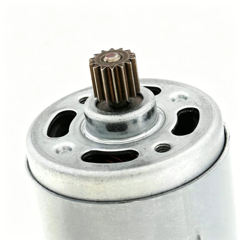 RS550 DC Motor 12–15 Teeth 21V Geared 28000RPM for Lithium Chainsaw