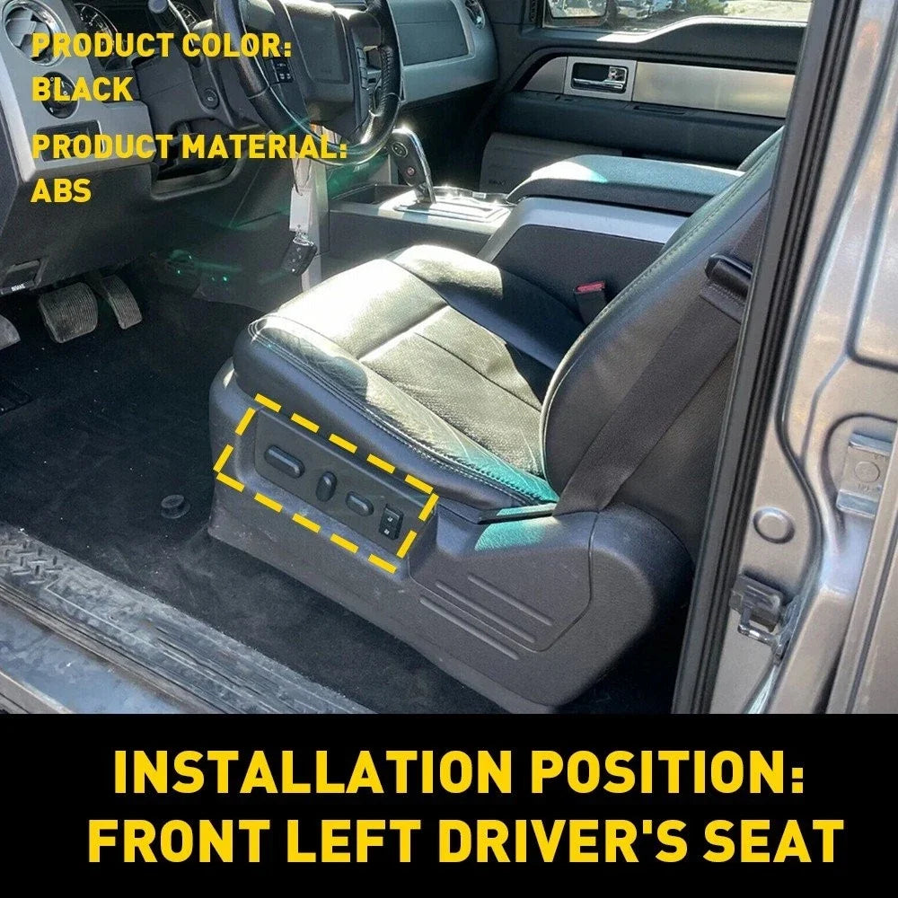 Front Seat Driver Switch Housing Trim Bezel for Ford F-150 (2009–2014)