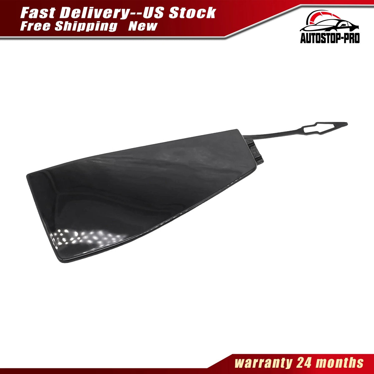 1X Glossy Front Right Bumper Tow Hook Cover for BMW G05 X5 (2019–2023) 51118069237, 51-11-8-069-237