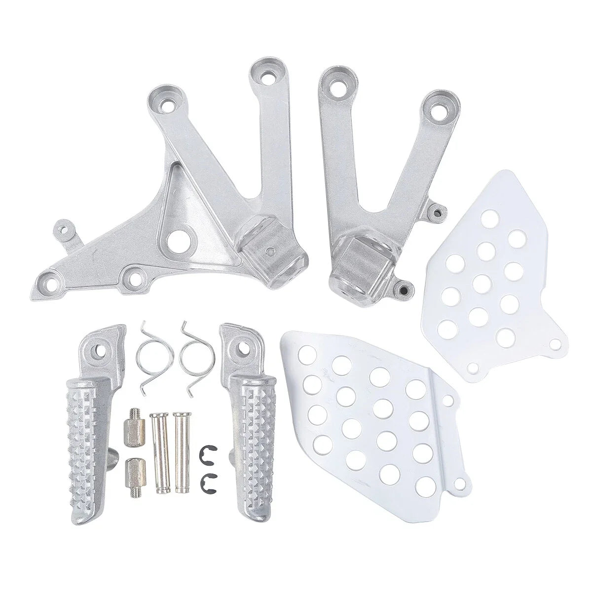 Driver Rider Footrests Footpegs Bracket for Honda CBR600RR (2007–2025)