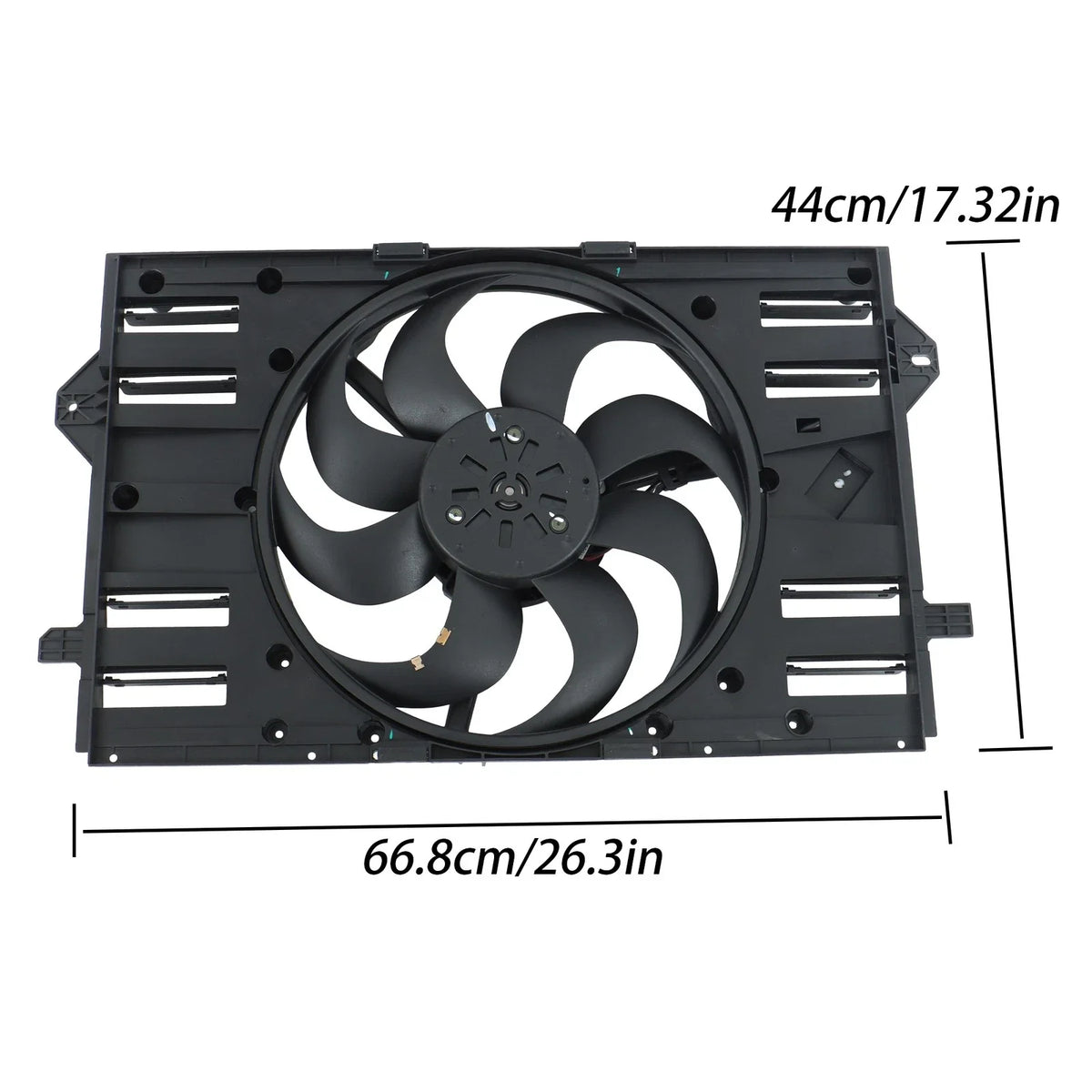 Radiator Cooling Fan Assembly with Shroud for Buick Envision (2017–2020)