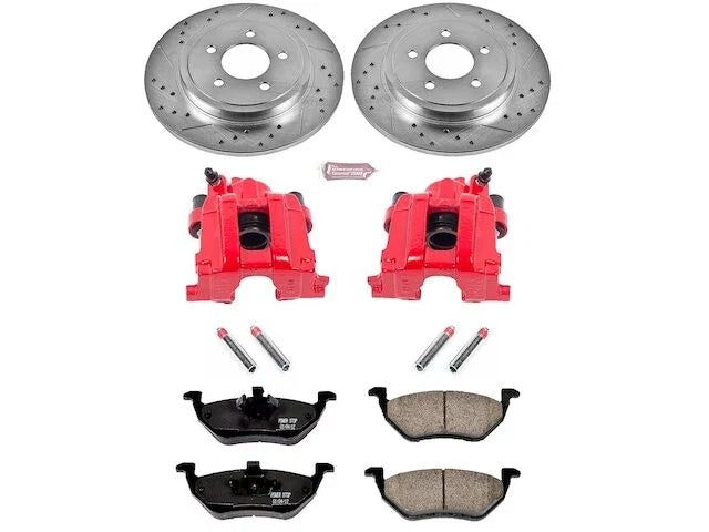 Rear Brake Pad and Rotor Kit for Mazda Tribute (2005–2006, 2008) CJ723MF