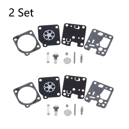 Set of 2 Carburetor Repair Kits for ECHO ES230 ES231 PB230 PB231 (RB-107)