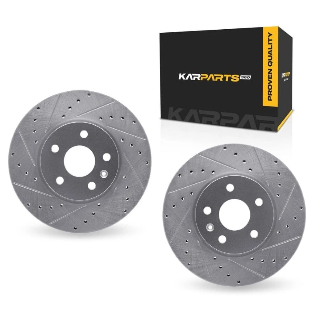 Drilled and Slotted Brake Rotors for Chevy Impala (2014–2020) ALX-PAU-DF-7002-45000-CLA6