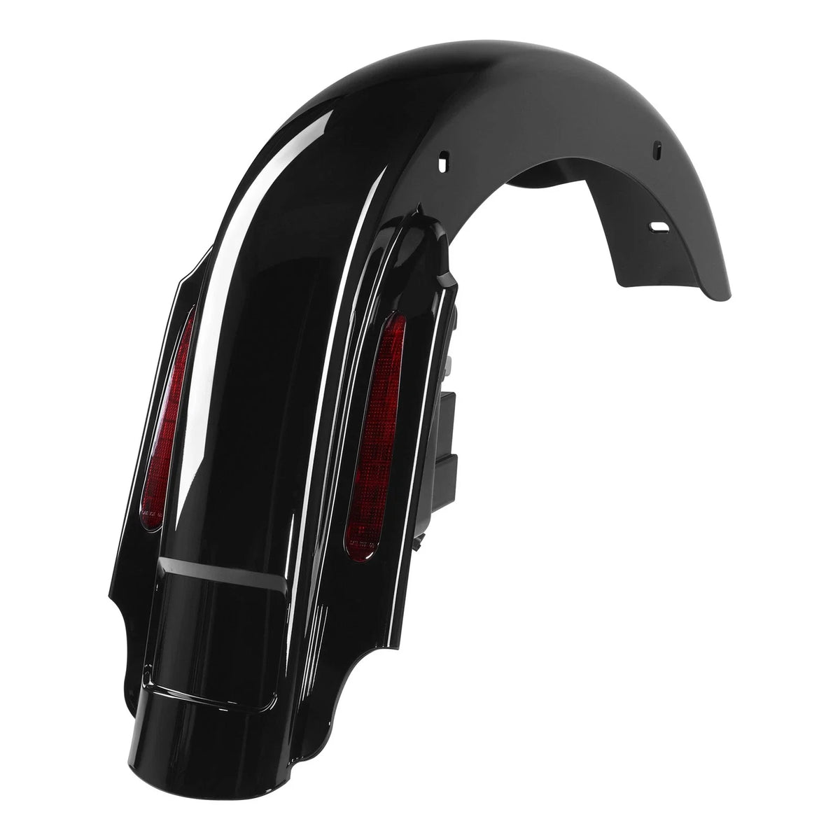 Stretched Saddlebags 6x9" Speaker Lid & LED Rear Fender for Harley Touring (1993–2008)