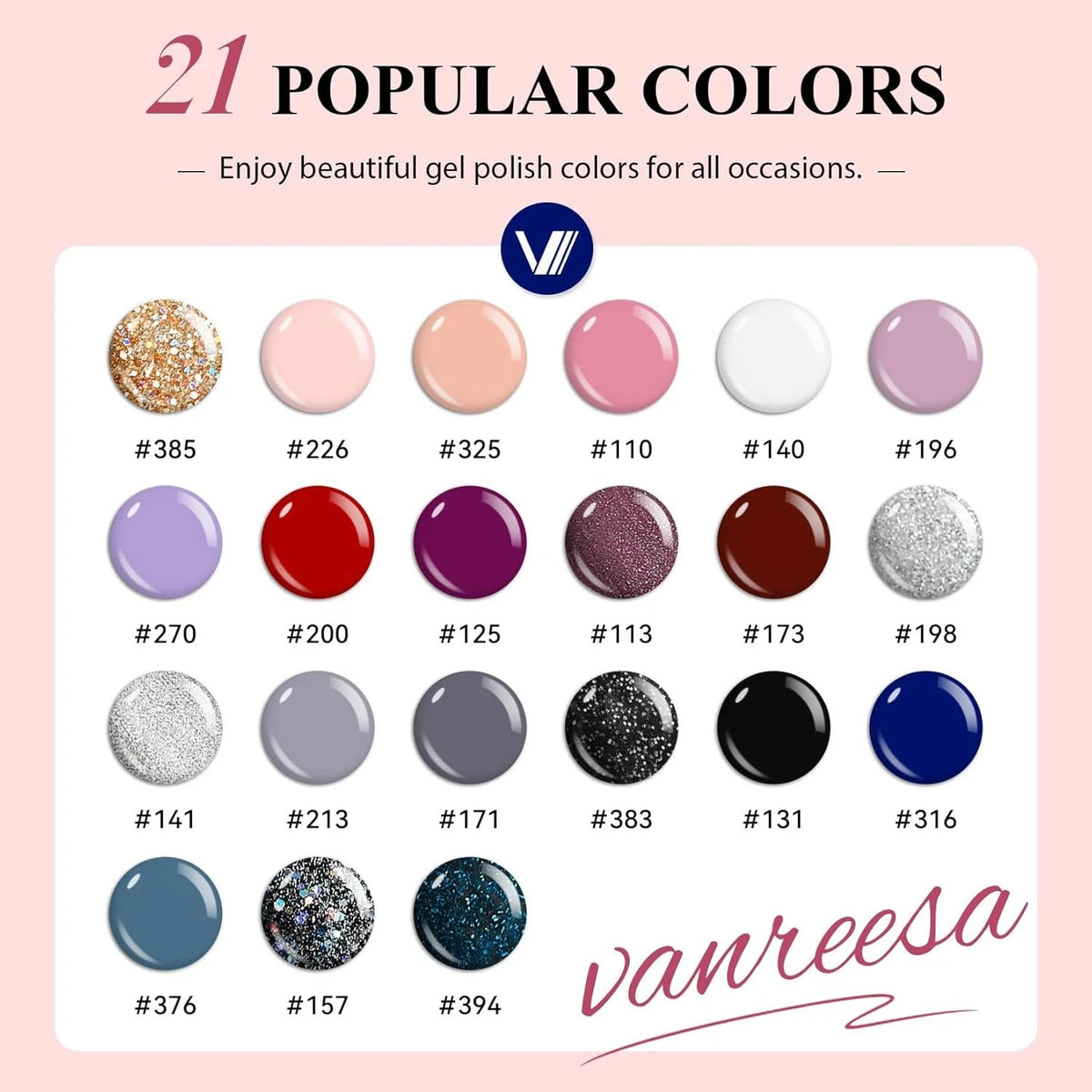 24 Pcs Gel Nail Polish Set for (2023)