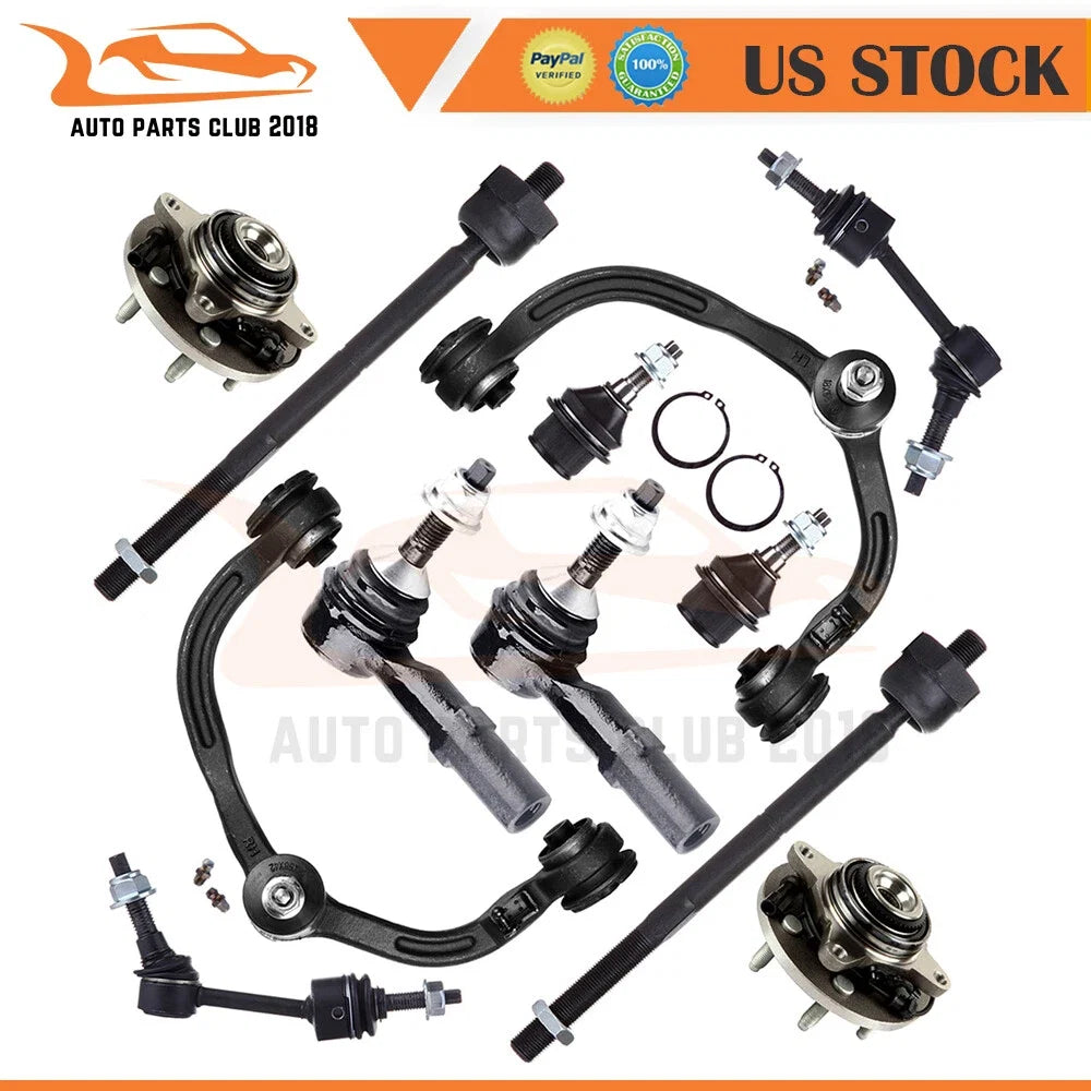 Tie Rod End & Wheel Bearing Hub for Ford Expedition, Lincoln Navigator (2003–2006)