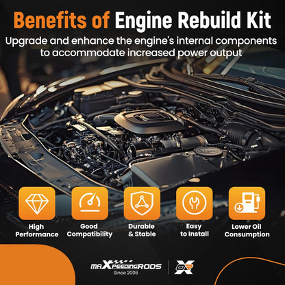Engine Rebuild Kit for Honda TRX 400EX (M7QH4U)