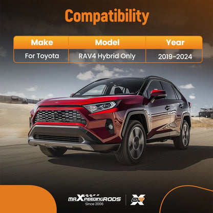 3D Floor Mats & Floor Liners for Toyota RAV4 Hybrid (2019–2024) Rubber TPE