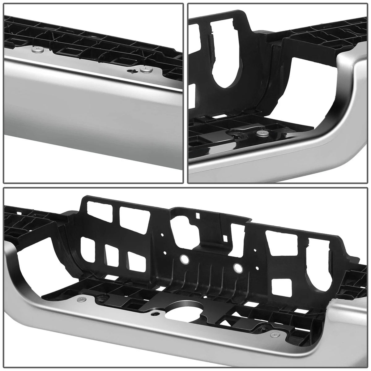 Polished Metal Rear Bumper Face Bar for Ram 1500 (2019–2024) Chrome