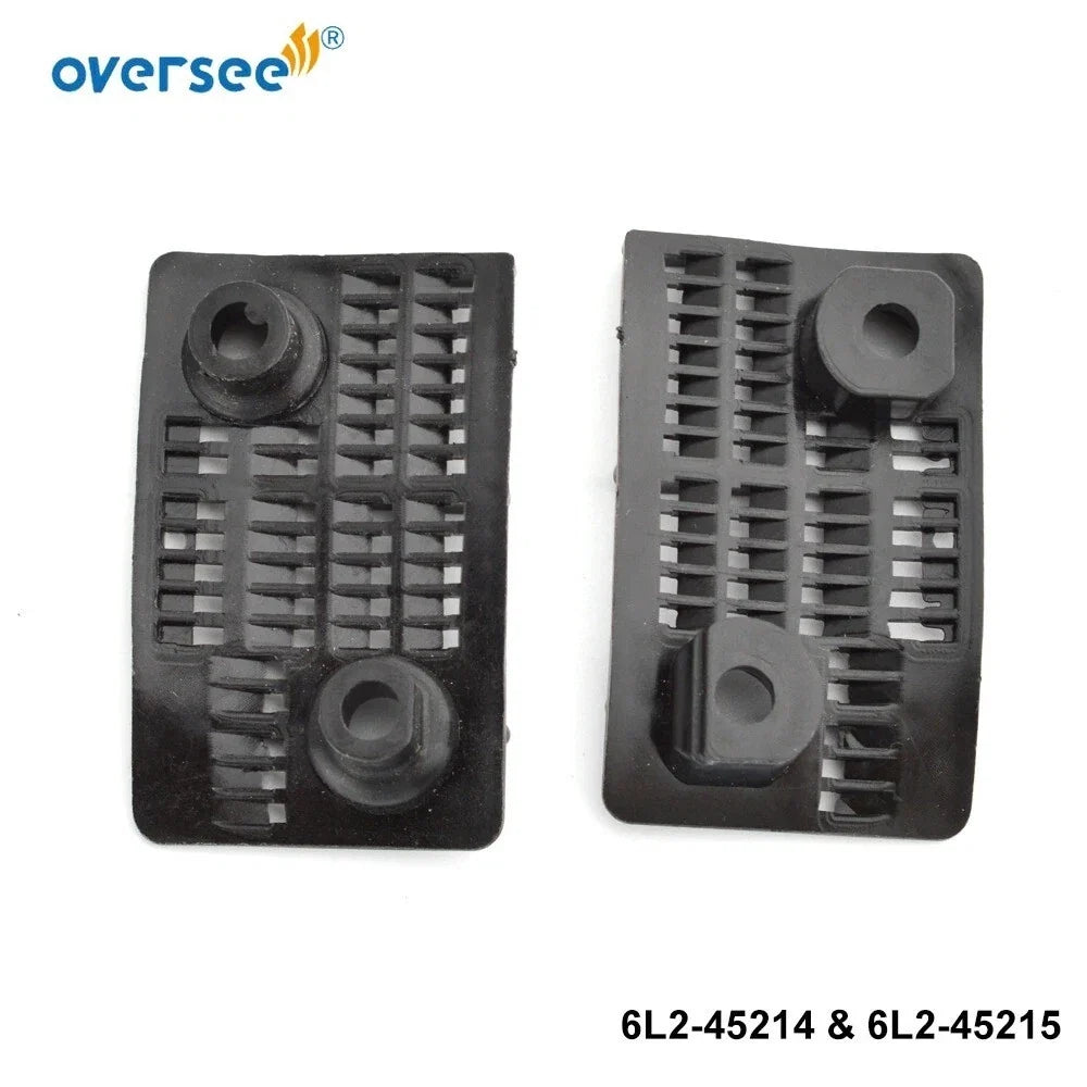 Water Inlet Covers 6L2-45214 & 6L2-45215 for Yamaha 2T 20 25HP (1990–2000)