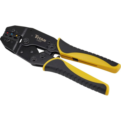 Ratcheting Wire Terminal Crimper for Titan Tools (11477)