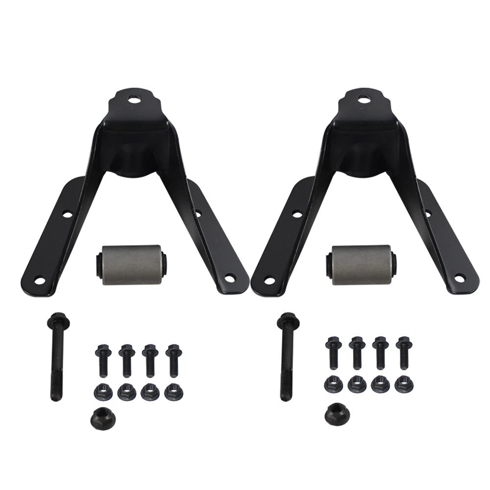 2X Front Leaf Spring Shackle Bracket Kit for Ford F150 (722-002, E0TZ5775F, EOTZ5775F)