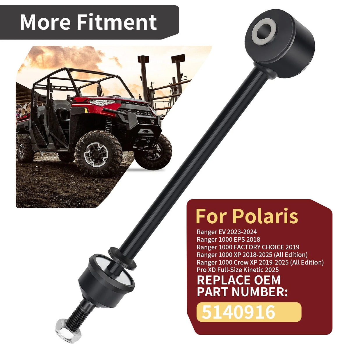 Torsion Bar Linkage for Polaris Ranger XP 1000 (2018–2025) 5140916