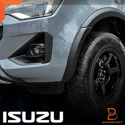 3" Matte Black Fender Flares for Isuzu D-Max Ute (2024-2025)