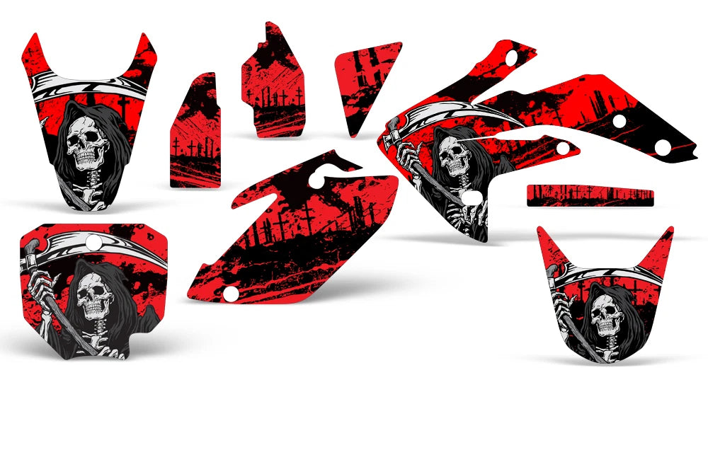 Graphic Stickers +#PLT/RIM Decals for Honda CRF150R (2007–2016)