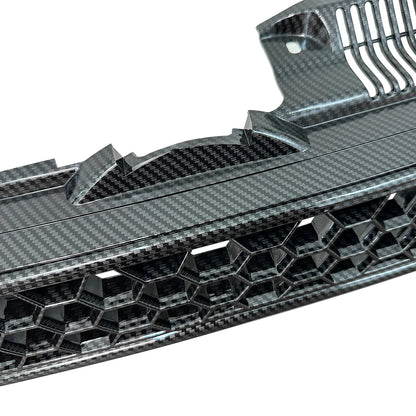Grille Honeycomb Carbon Fiber Print for VW MK6 Golf GTI (2010–2014) BS-102-204
