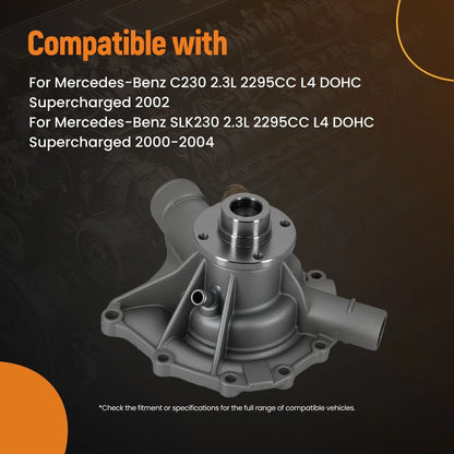 Coolant Water Pump for Mercedes-Benz C230 (2002) AW6229 42110 1472270
