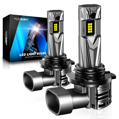 2X HB3 9005 LED Headlight Bulbs for NOVSIGHT (2011–2018) 18000LM 6500K 70W