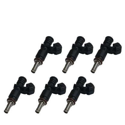 Set of 6 Fuel Injectors for BMW X3 Z4 X5 328i 128i 528i (2006–2012)