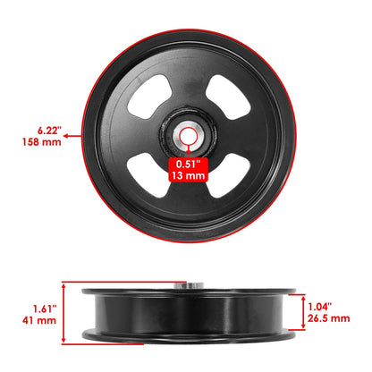 61" Deck Idler Pulley for Bobcat ZT3000 ZT3500 XRZ PRO (4176836 4176803 4165953)