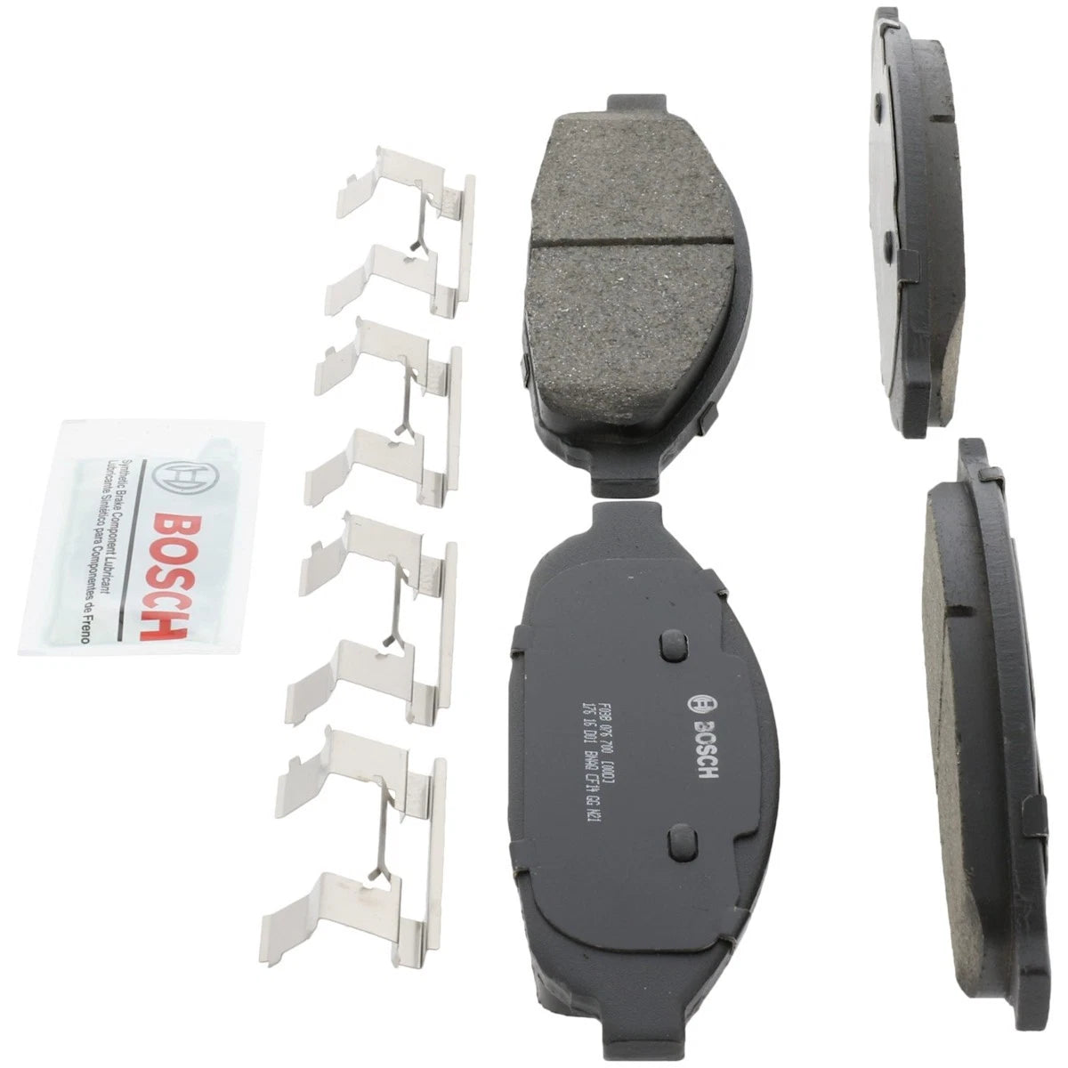 2X BC997 Brake Pad Set Front for Chrysler Pacifica (2004–2008)