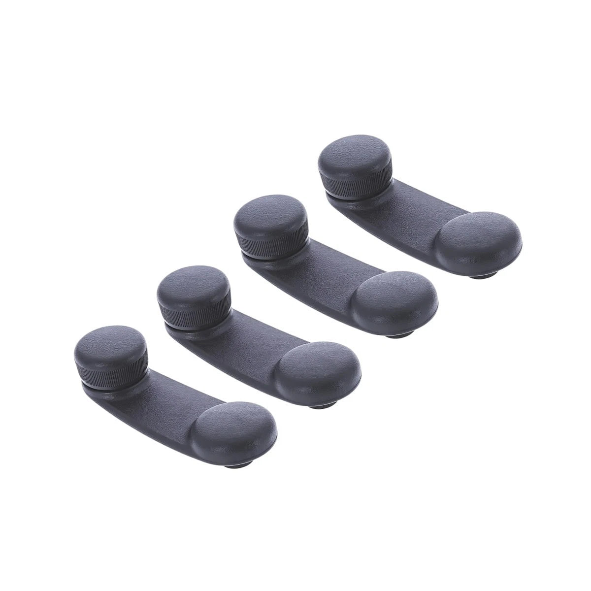 Set of 4 Window Cranks for Dodge Caliber (2007–2012) - 18025653, FW80XDV, FW801DABLK, FW801DV