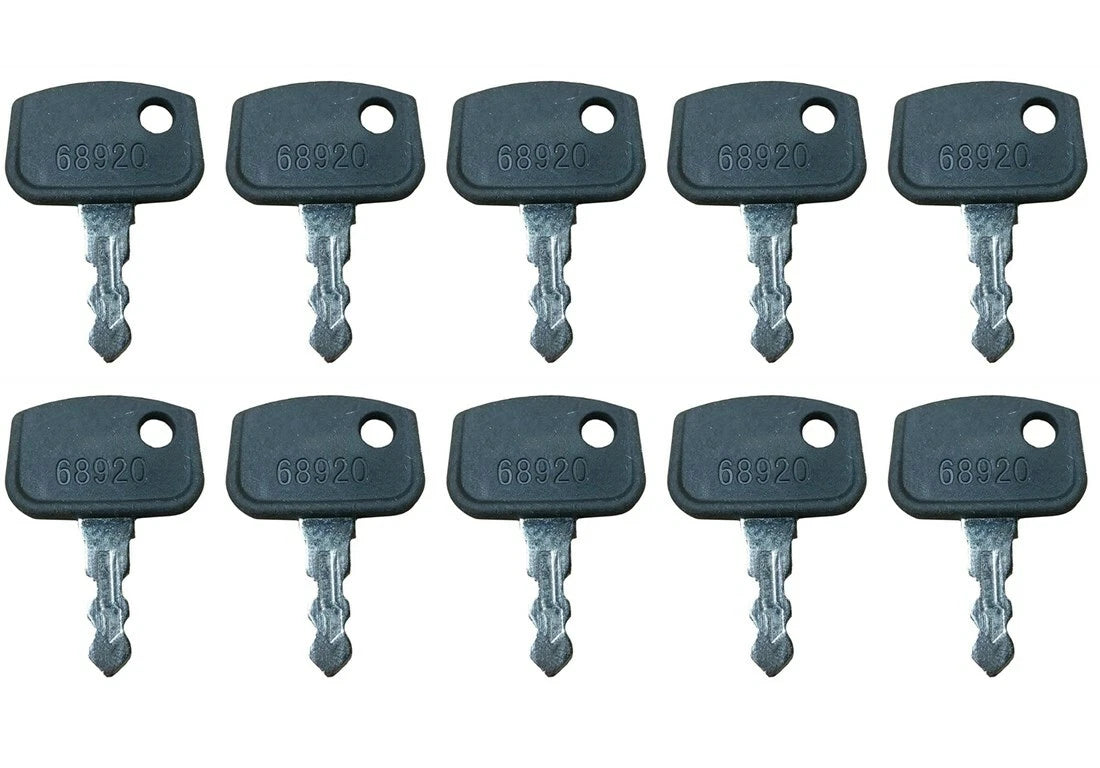10pc Ignition Key for Kubota RTV Series (RTV500, RTV900)