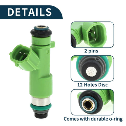 Fuel Injector No. 16600JK20A for Nissan Altima 3.5 (2007–2018) 1 Pc Green