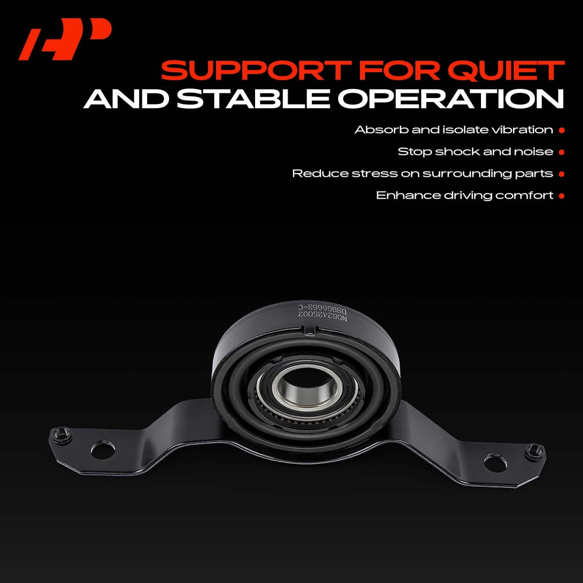 A-Premium Shaft Center Support Bearing for Audi A6 Quattro (2005–2011) 936653, 936651