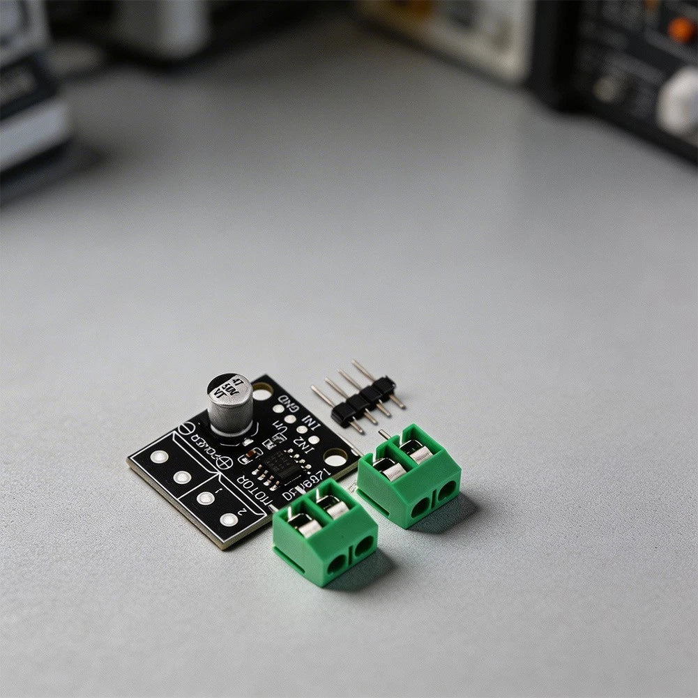 3X DRV8871 Motor Driver Board with UVLO and Thermal Shutdown for