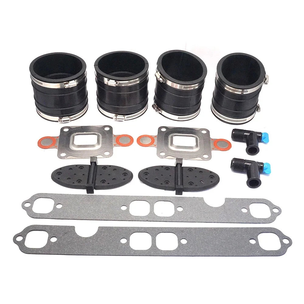 Exhaust Manifold Kit for Mercruiser GM V8 S.B. (32-44348, 27-33395)