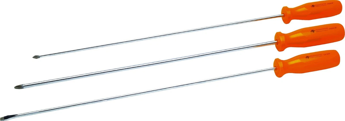 3X Long Screwdriver Set for Performance Tool W924