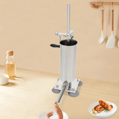 Sausage Stuffer for Kitchen (3.5L/8lbs) Stainless Steel